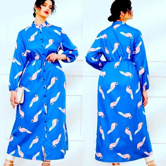 blue bird dress shop Isadora Backless Dress